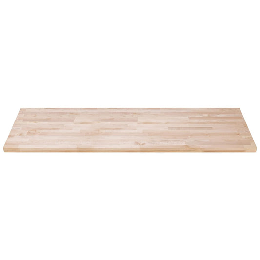 DuraSteel 24x72 Butcher Block Countertop - Maple Solid Wood Workbench for Kitchen, Restaurant, Cabinet, Desk Top, Wood Board, Large Counter Cutting Island Long, Bakery Worktable Dough - Table Top Only