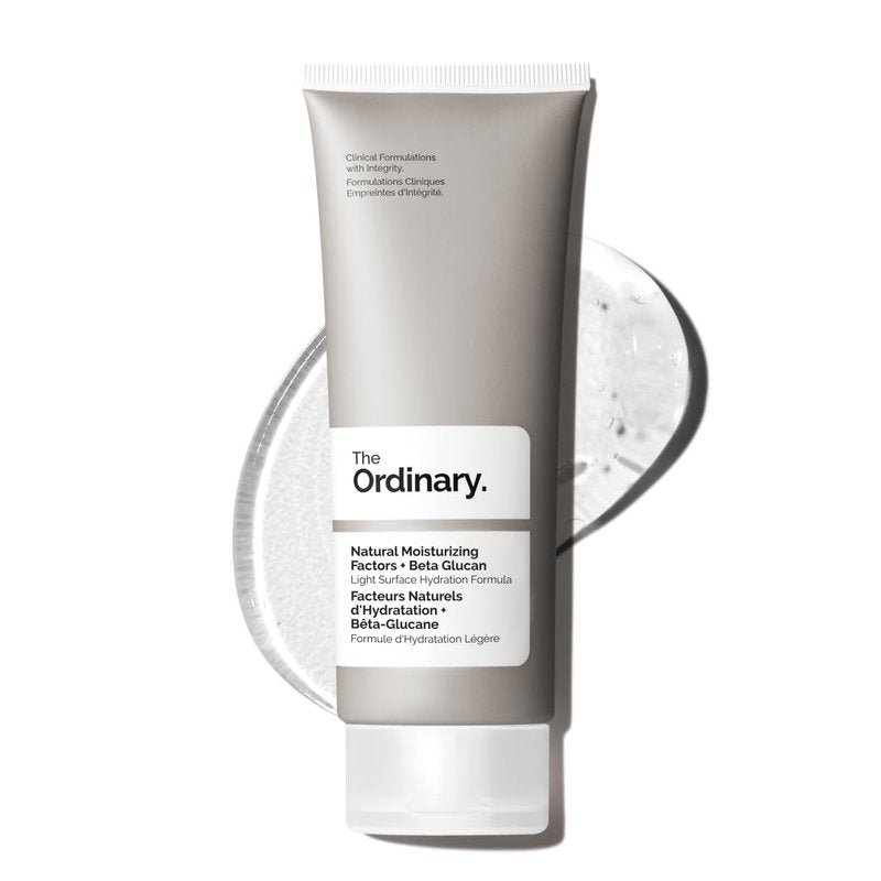 The Ordinary Natural Moisturizing Factors + Beta Glucan, Lightweight Gel Moisturizer for All-Day Hydration, 3.4 Fl Oz