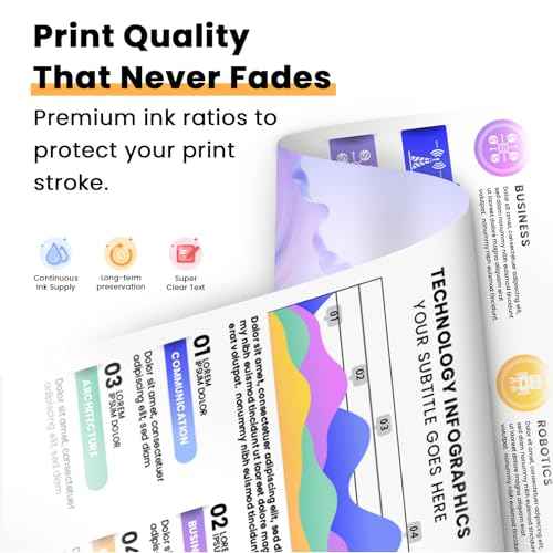 Remanufactured Ink Cartridge Replacement for Epson 302XL Ink Cartridges Multipack 302 XL T302 T302XL Compatible with Epson XP-6100 XP6100 XP-6000 XP6000 Printer(5 Pack, PBK/BK/C/M/Y)