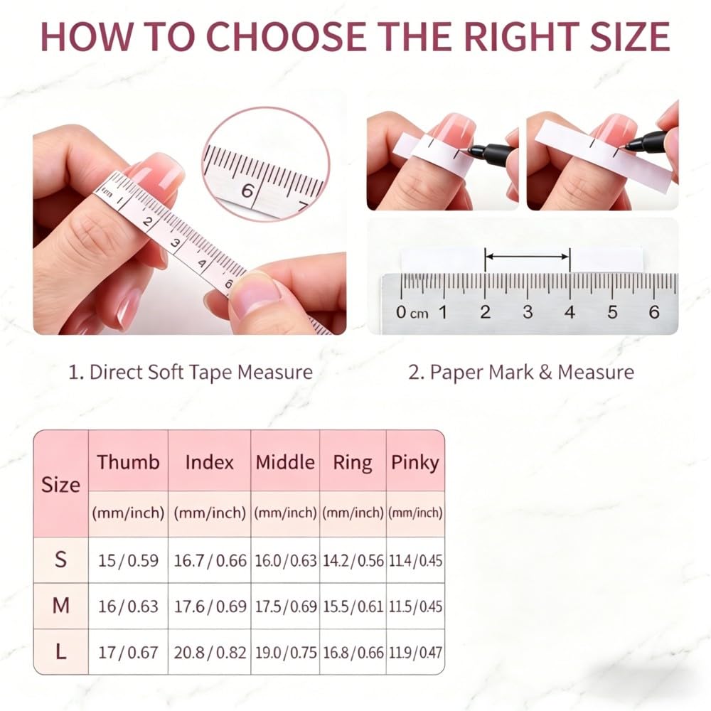 Vokupoga Medium Press on Nails Square Handmade Fake Nails French Tip False Nails with 3D Flower Pearl Designs Glossy Acrylic Nails for Women 10Pcs(Size M)