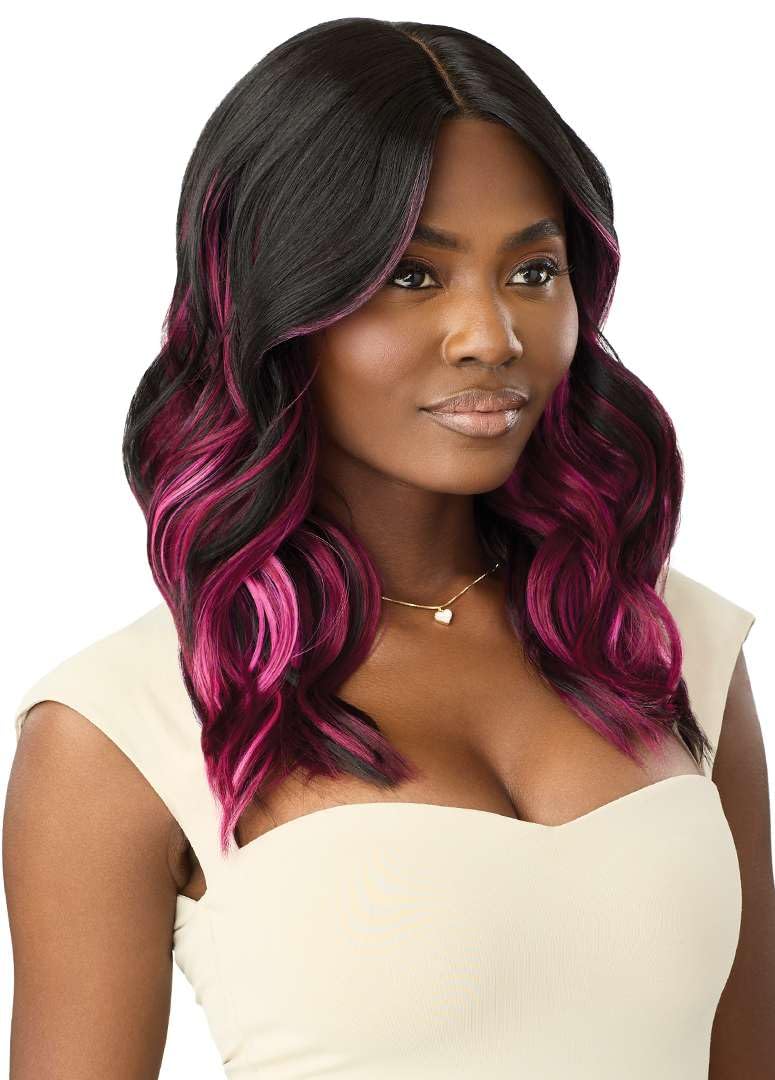 Outre Lace Front Wig - Color Bomb - CB 101 (OFF BLACK 1B)