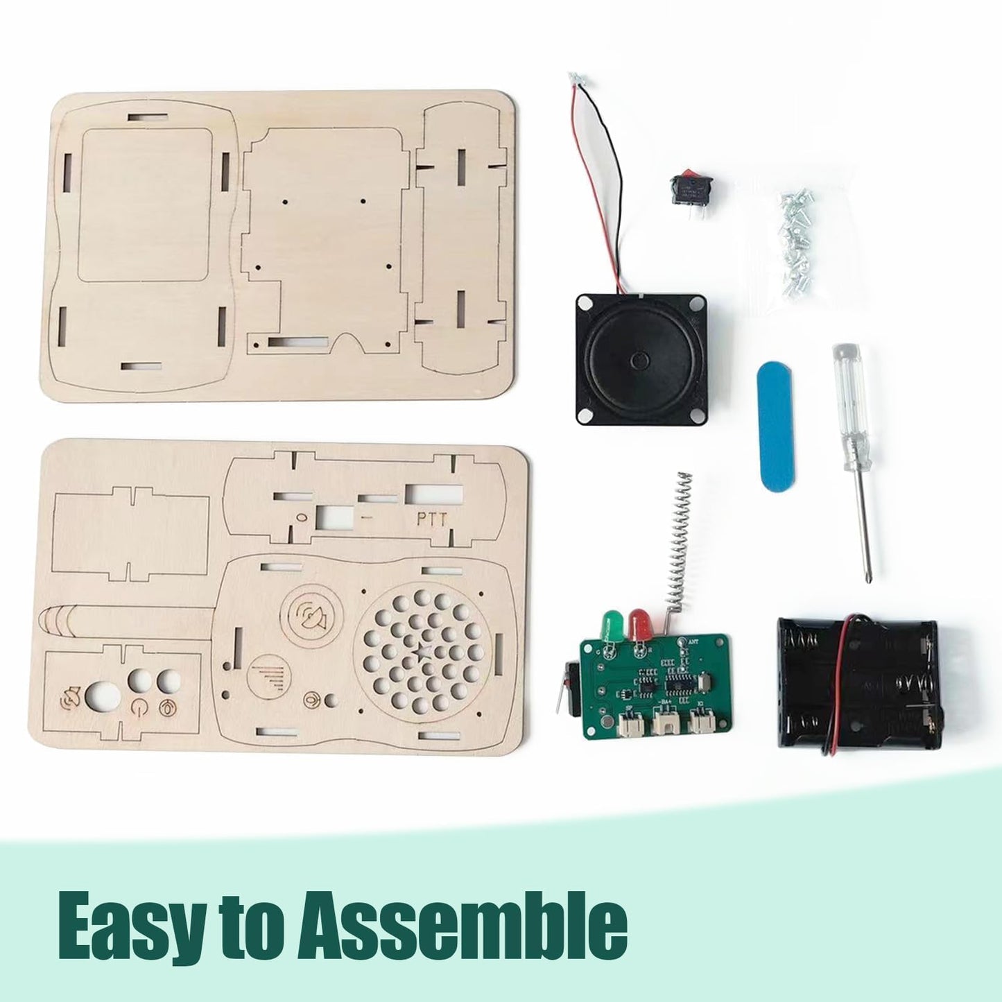 STEM Toys Crafts Kits for Boys Girls Age 5-7 8-13 8-10-12-14 Science DIY Building Kits Kids Activities Walkie Talkies Birthday Gifts for 6 7 8 9 10 11 12 13 14+ Years Old Boys Teens Gift Ideas