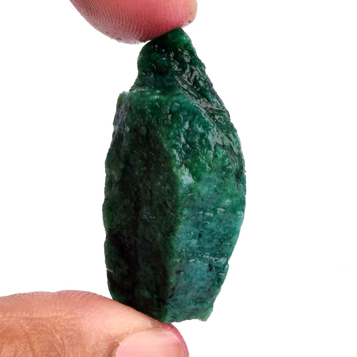 GEMHUB 46 Carat Natural Rough Green Emerald Gemstones for Jewelry Making EGL Certified Beryl Crystals and Healing Stones
