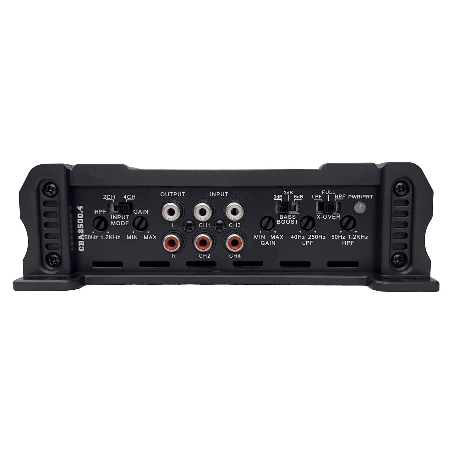Orion Cobalt Series CBA2500.4 High Efficiency 4-Channel Class A/B Amplifier for Car Audio Stereo - 2500W Max, 400W RMS, 2/4 Ohm Stable, Adjustable Low/High Pass, Bass Boost, MOSFET Power Supply