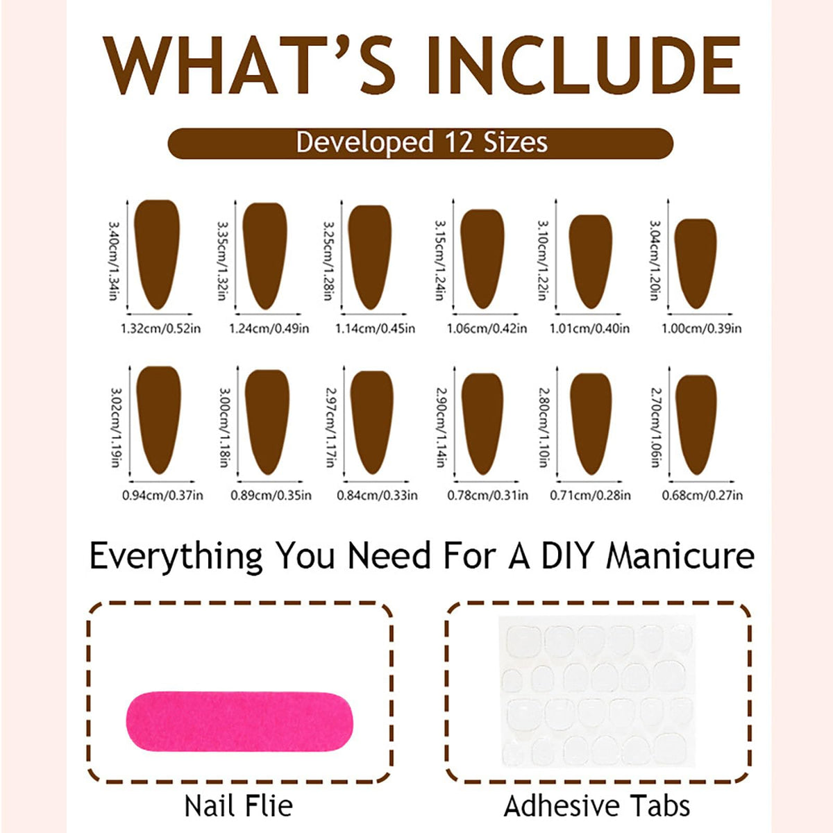 RUOKEXIN Long Stiletto Press on Nails French Tip Fake Nails Pink False Nails with Gold 3D Star Designs Almond Nail Press ons Sparkly Artificial Nails for Women 24Pcs