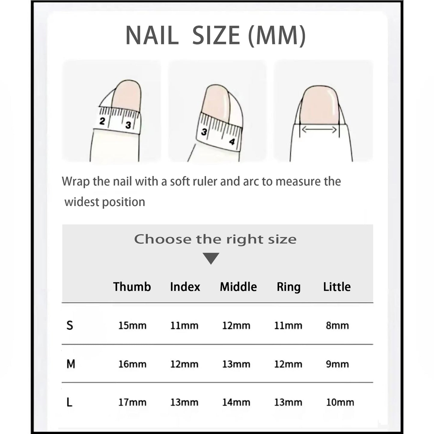 JIEADJIE Press On Nails (100% Handmade),Length Version,Handmade Painted Nail Art by Nail Technician,Luxury Party and Holiday Styles (White green French, Medium)