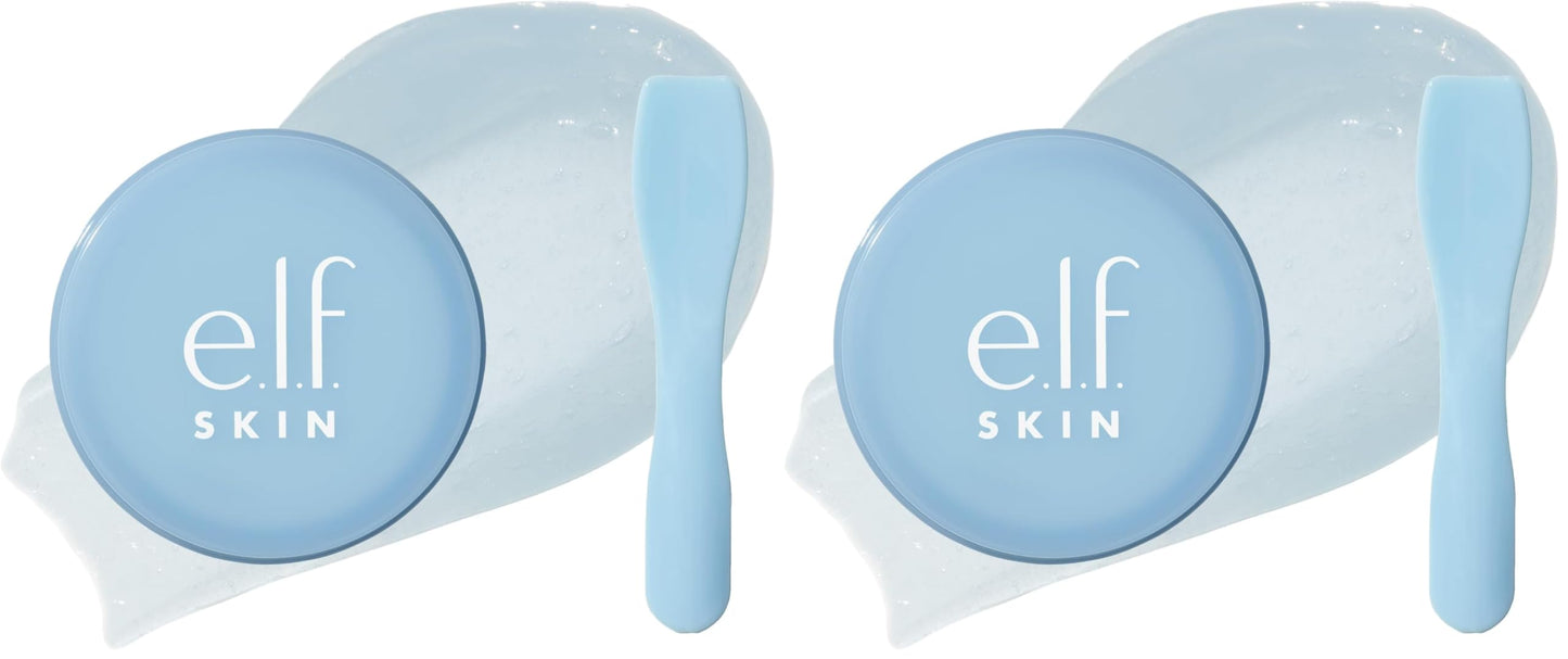e.l.f. SKIN Holy Hydration! Lip Mask | Hydrating | Hyaluronic Acid | Non-Sticky | Pack of 2