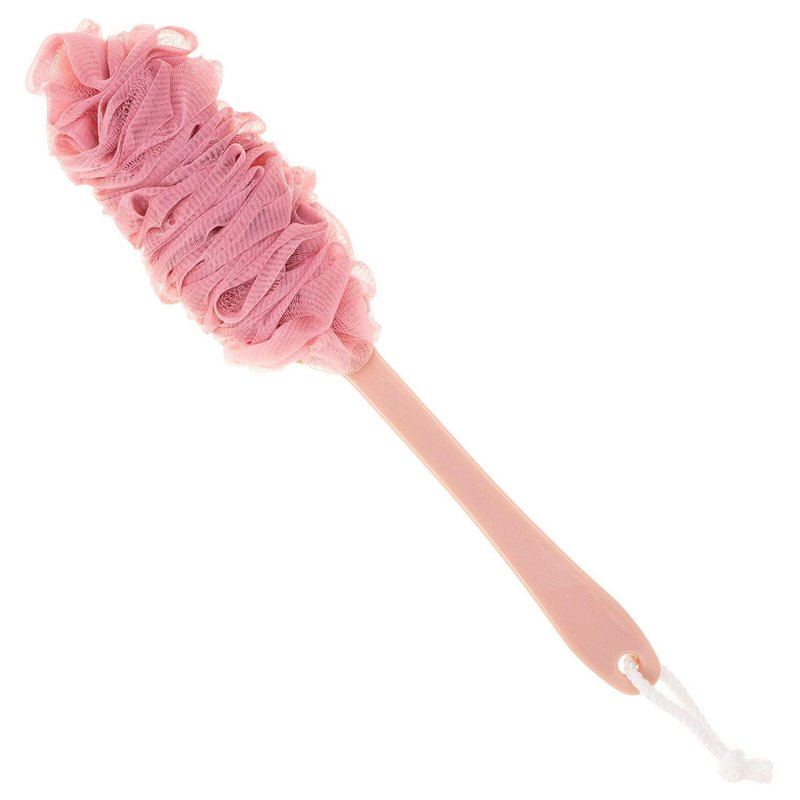 Arswin Back Scrubber for Shower,Loofah Long Handle Bath Body Brush,Soft Nylon Mesh Sponge for Shower,Loofah On a Stick for Men Women,Exfoliating Scrub Cleaning Luffa for Elderly (3Pack-NewMix)