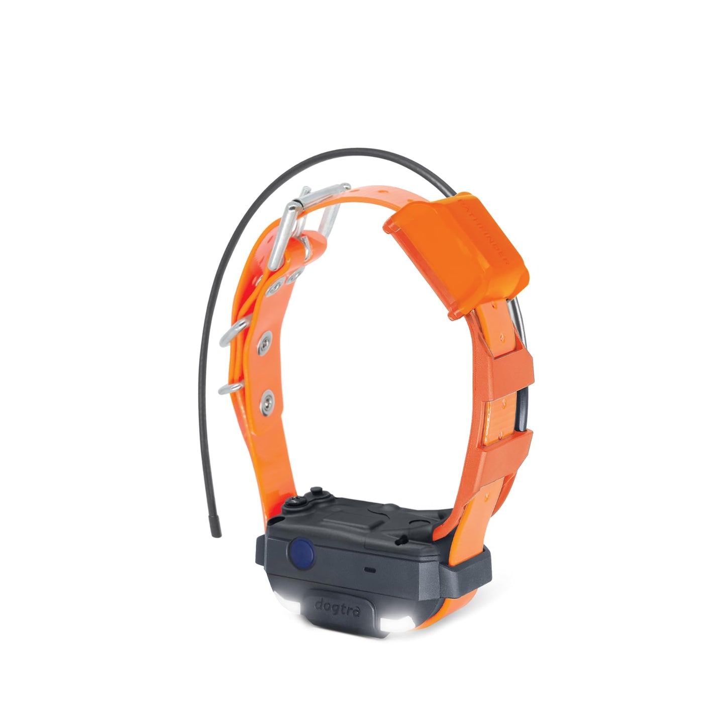 Dogtra Pathfinder 2 Mini TRX Additional Receiver Dog GPS Tracker LED Light Orange Collar SmartWatch Compatible Rechargeable Waterproof Free Offline Maps No Monthly Fee Smartphone Required