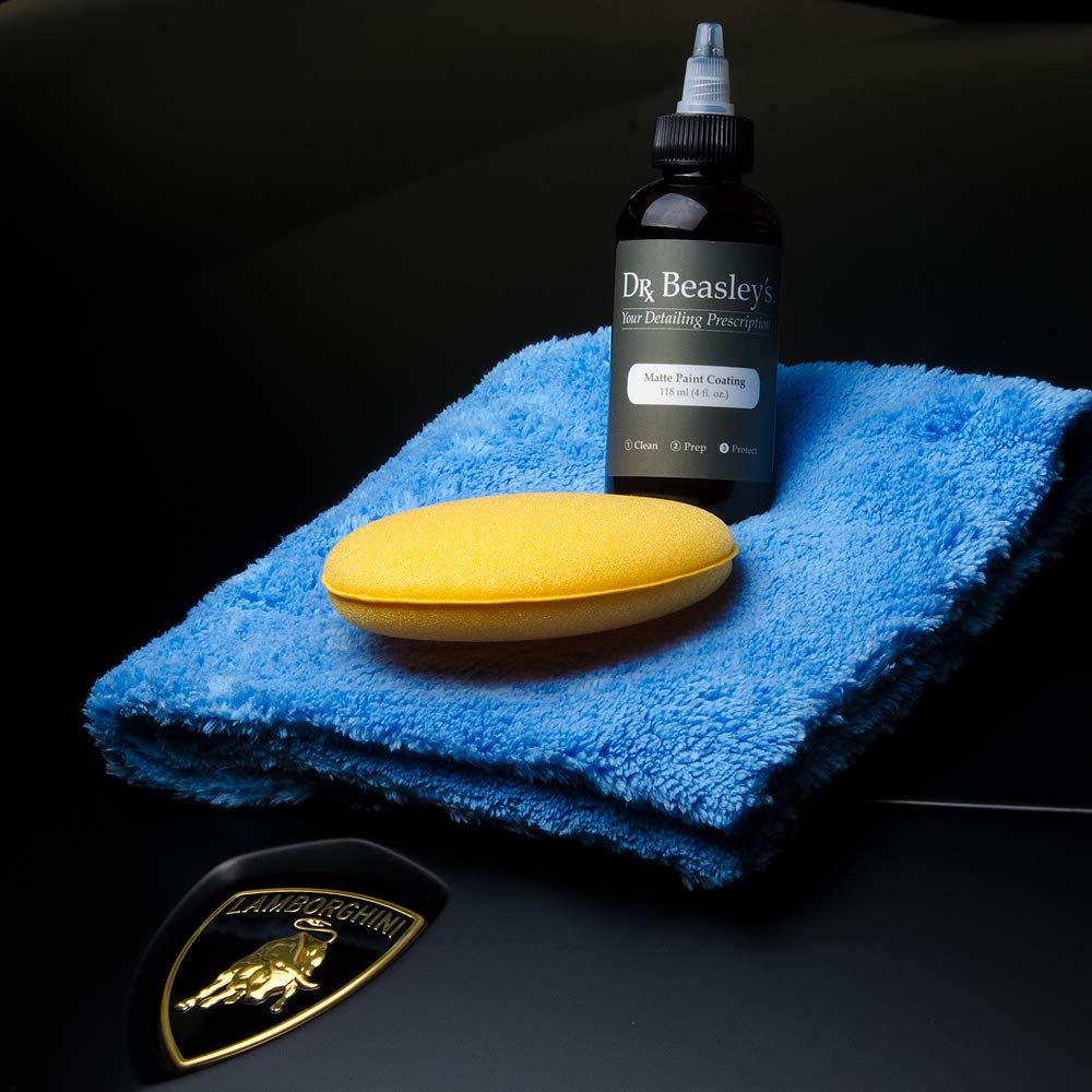 Dr. Beasley's Matte Paint Coating - Ceramic Protects Matte & Satin from Staines, Dirt, Contaminants, UV Year Round. Repels Water to Self Clean. Gives No Gloss Factory New Look, 12 oz