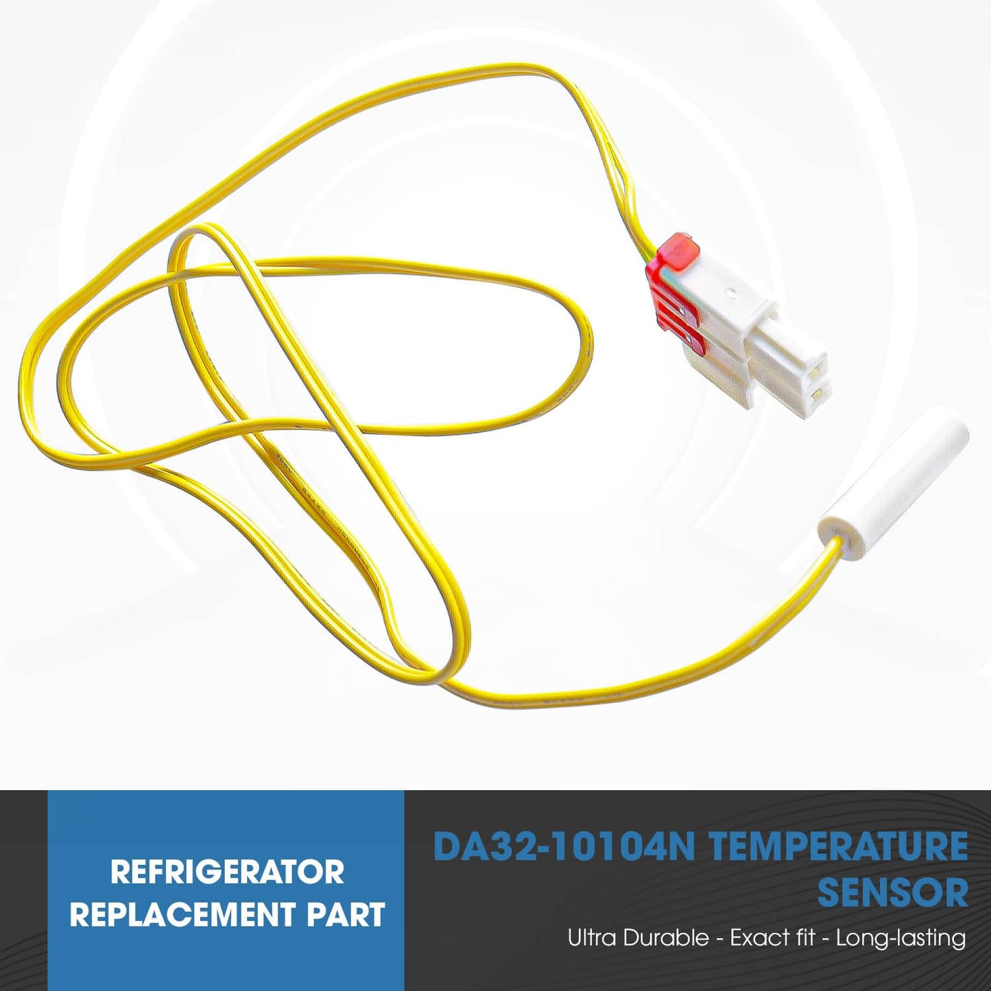 DA32-10104N Temperature Sensor by Seentech Works with Sam-Sung Refrigerator; Replaces partnumbers: 114002, DA32-10104V