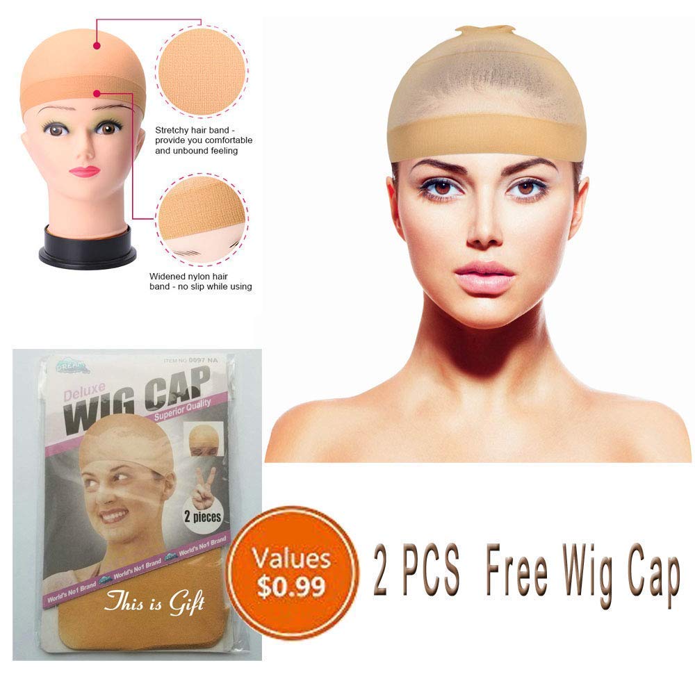 AFBeauty Purple Wig Lace Front Synthetic Hair Long Heat Resistant Wavy Middle Part Wigs for Women Natural Hairline Lilac Lavender Colour 22 Inches Hand Tied Lace Wig Drag Queen Cosplay Daily