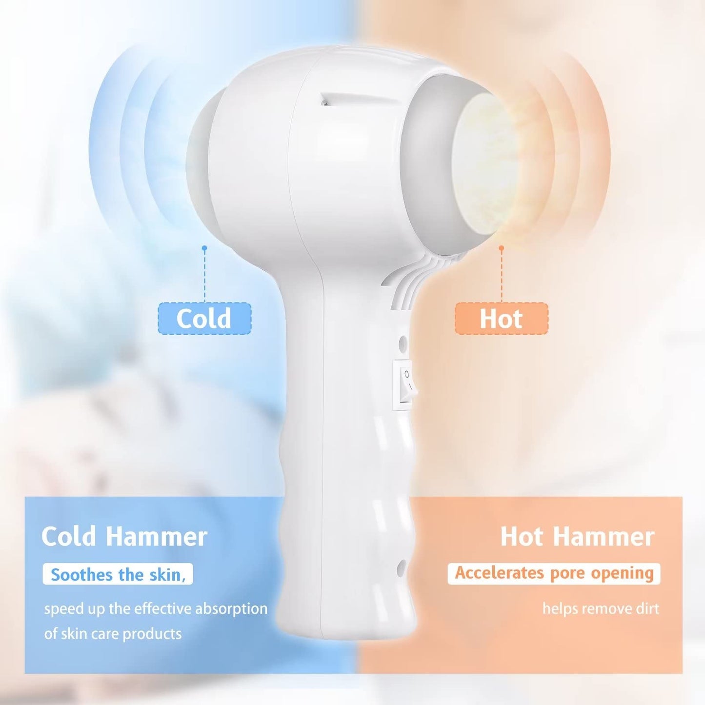 5 in 1 Micro Diamondermabrasion Machine, Mcwdoit Facial Machine 68cmhg Professional Home Use Skin Care
