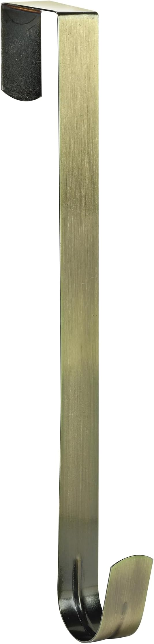 Wreath Hanger for Front Door, Slim Over The Door Hook, Easy to Use and Reusable Holiday Wreath Holder for Christmas, Thanksgiving, Halloween and Daily DÃ©cor(12" Bronze, 1)