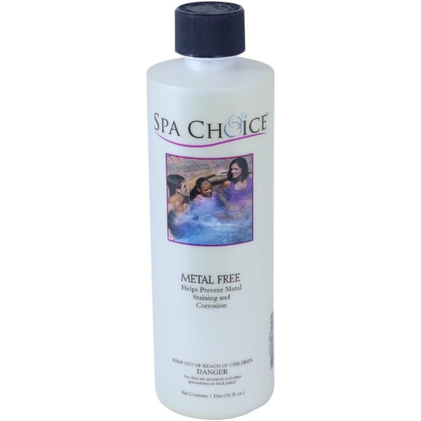 SpaChoice 1-Pint 2-Pack Premium Metal Free, Metal Gone for Spa Hot Tub, Made in USA