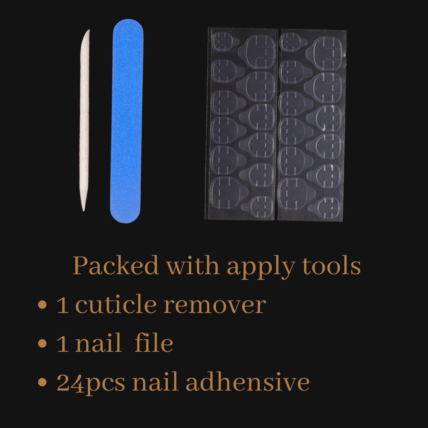 XL Junk Nails Press On – 24Pcs Gold Charm False Nails, French Tip Long Coffin Shape DIY Fake Nails for Women, Bling Rhinestones Nail Kit for Baddie Nail Look (Designs, long pink)