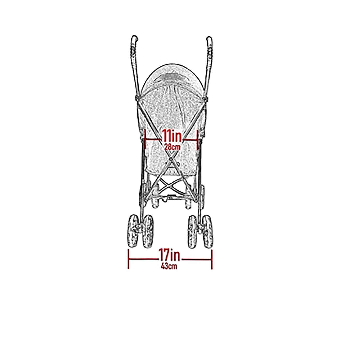 Pet Gear Travel Lite Plus Stroller, Compact, Easy Fold, No Assembly Required, Large Wheels for Cats and Dogs up to 15 pounds, New Dark Sapphire
