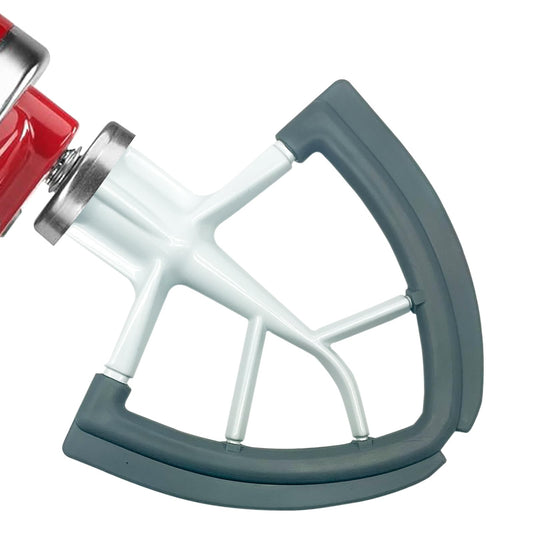 Flex Edge Beater for KitchenAid 4.5/5 QT Tilt Head Stand Mixer Kitchen Aid Mixer Accessory,With Silicone Edges For Kitchen Aid Accessories and Attachments