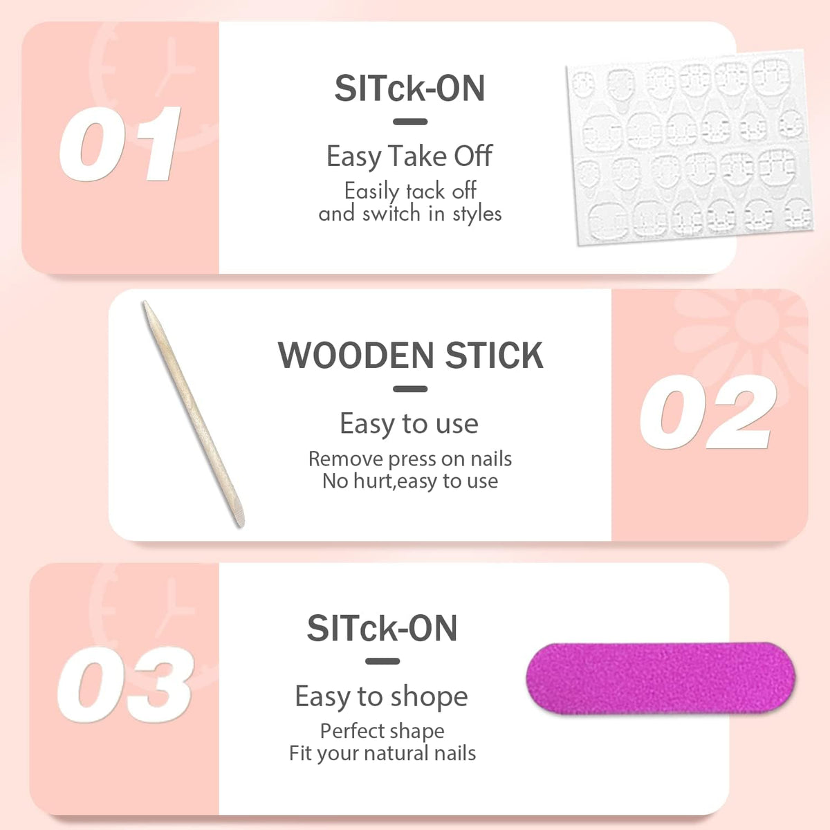 KQueenest Matte Hot Neon Pink Press on Nails Medium Almond Stiletto Gel Fake Nails Glue on Medium Pure Color Acrylic Nails Press ons Feature Protective UV Coating in 24PCS