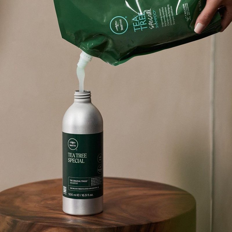 Tea Tree Special Shampoo, Deep Cleans, Refreshes Scalp, For All Hair Types, Especially Oily Hair, 33.8 fl. oz.