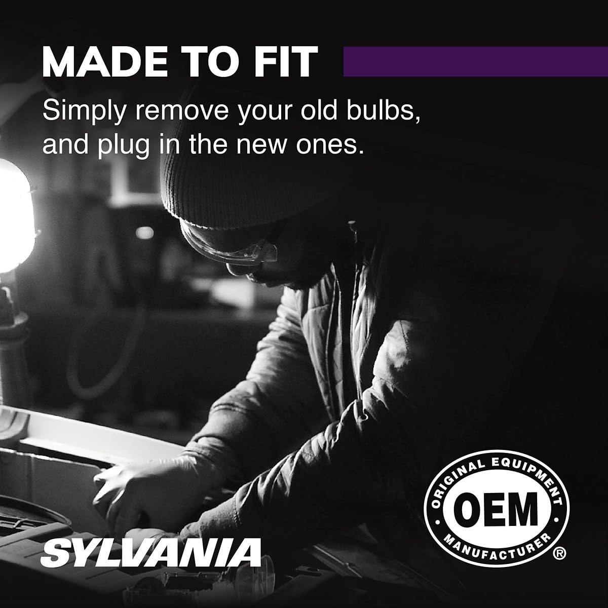 SYLVANIA - 9003 XtraVision - High Performance Halogen Headlight Bulb, High Beam, Low Beam and Fog Replacement Bulb (Contains 2 Bulbs)