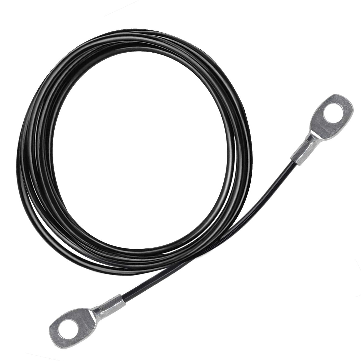 LFJ Replacement Gym Cable Fitness Pulley Cable Steel Wire Rope for Cable Machine Home Gym Weight Lift Pulley System (Fixed Length, 79")"
