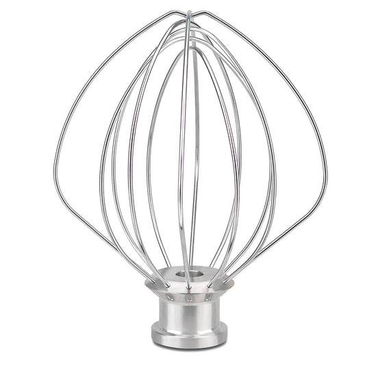 Whisk Attachment Stainless Steel Wires Whip K45WW Parts fit KitchenAid 4.5 and 5 QT Tilt Head Stand Mixer