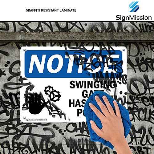 OSHA Notice Sign - Notice Salespeople and Vendors Seen Appointment | Aluminum Sign | Protect Your Business, Work Site, Warehouse & Shop | Made in The USA