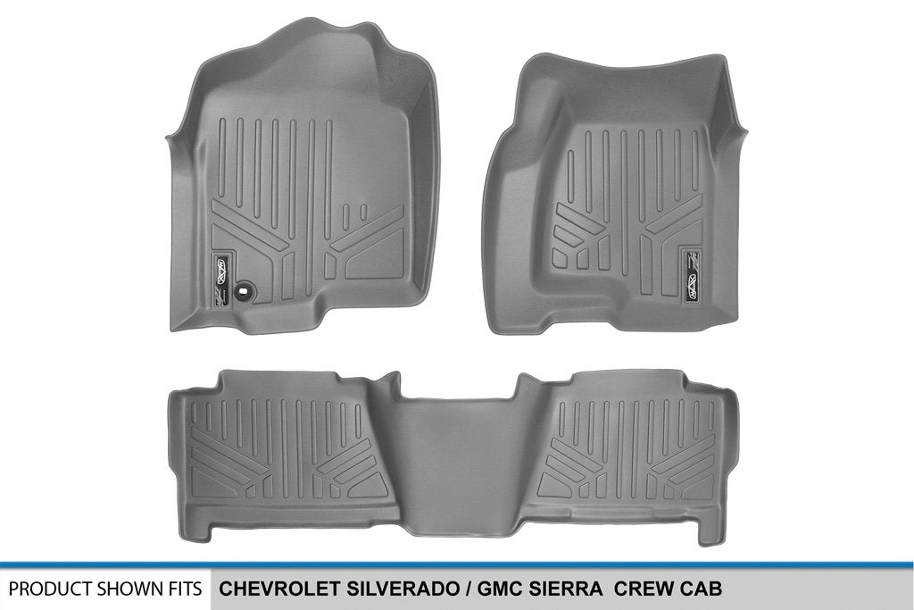 SMARTLINER Floor Mats Liner Set for 2002-2006 Cadillac Escalade ESV