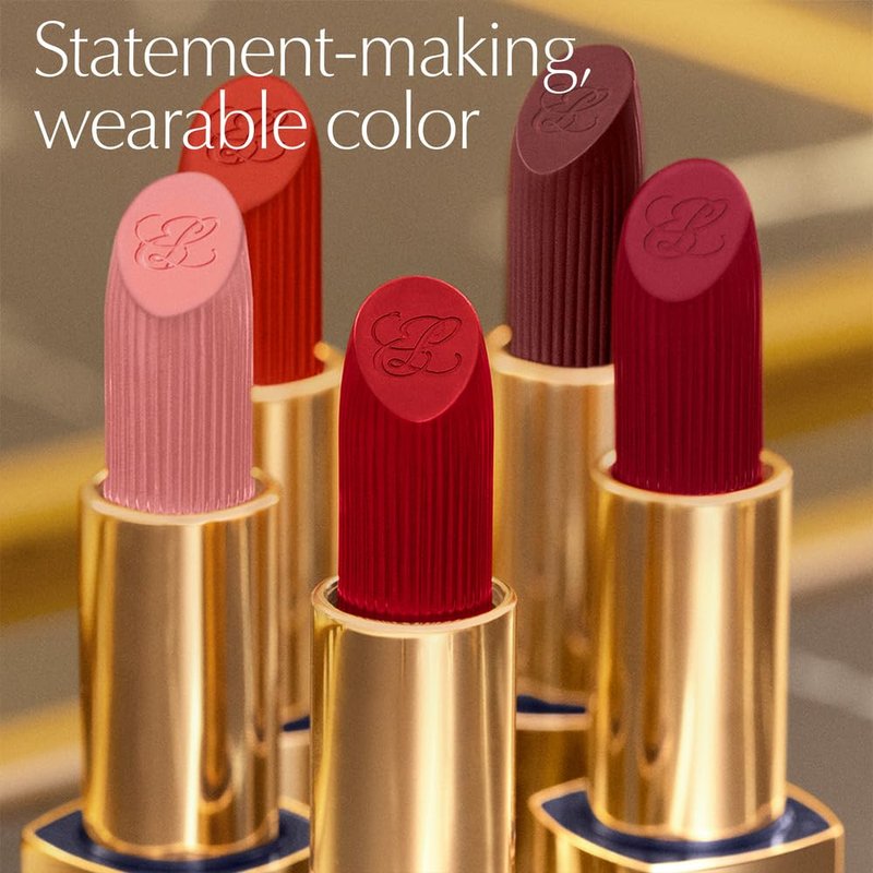 Estée Lauder Pure Color Long Lasting Cream Lipstick for Women with Cream Finish | Plumping & Nourishing, 0.12 Ounce, 333 Persuasive