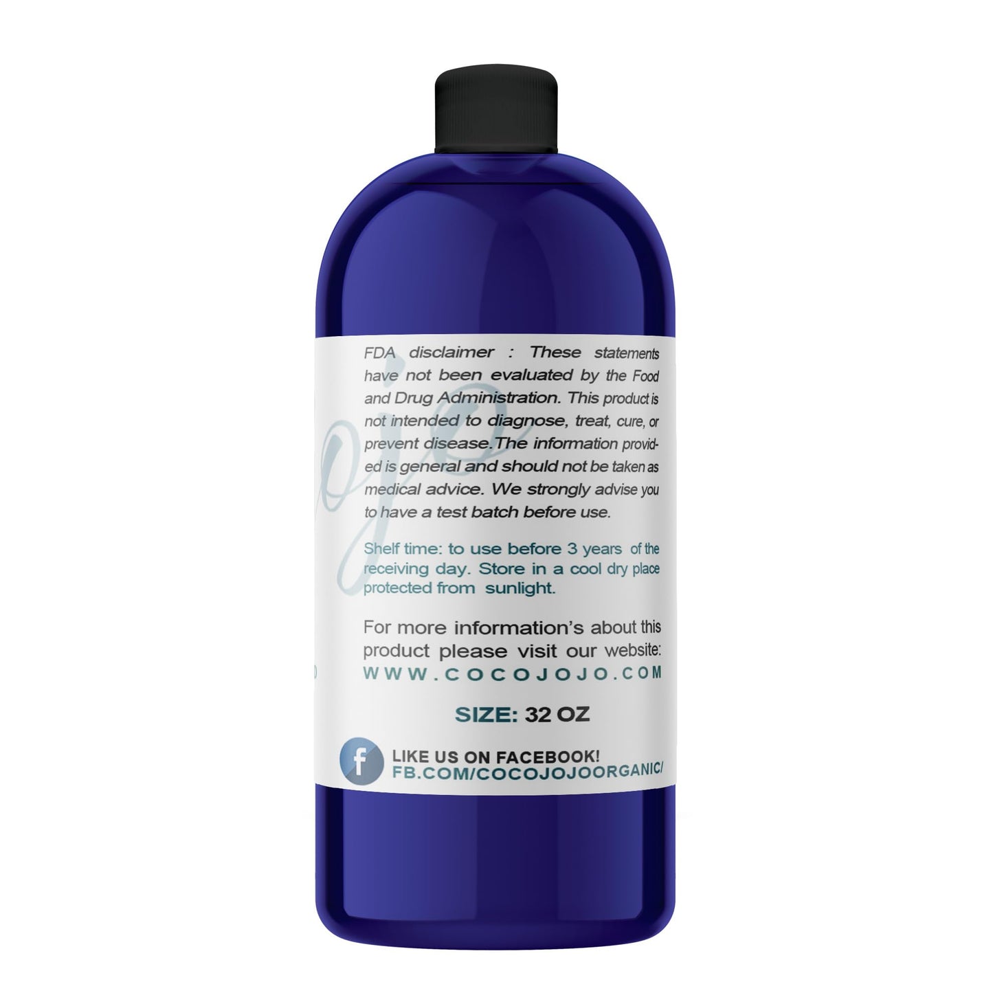 Dr Joe Lab Avocado Oil - Pure, Refined, Cold Pressed, Unscented, Non-GMO, Filtered, Carrier Oil - 32 oz - for Skin, Hair, Nails, Body, Face, Beard, Brow, DIY, Cosmetic Formulation