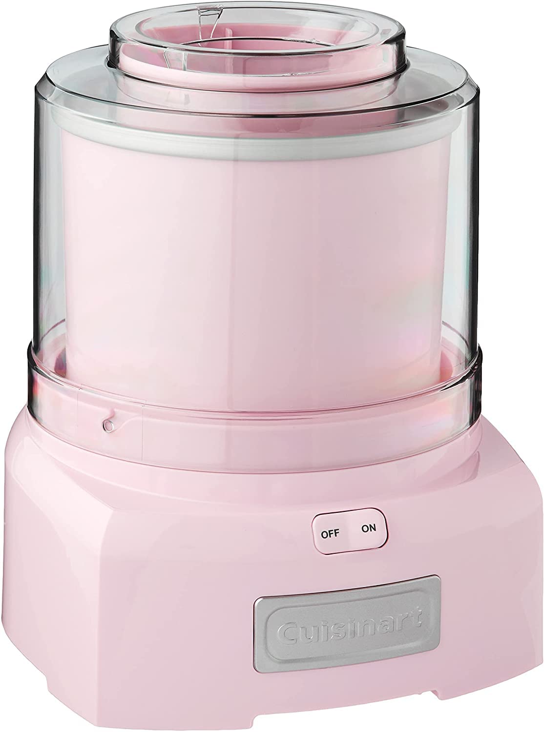 Cuisinart Food Processor 14-Cup Vegetable Chopper for Mincing, Dicing, Shredding & ICE-21PKP1 Frozen Yogurt - Ice Cream & Sorbet Maker, Pink, 1.5 Quart