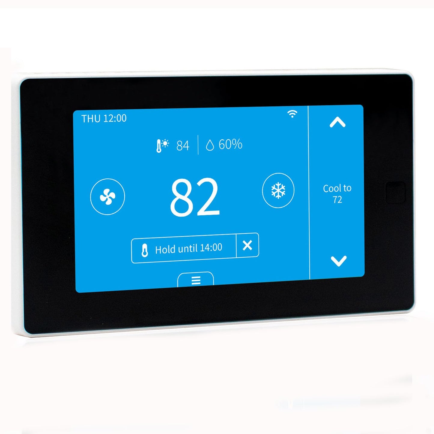 Smart Thermostat for House with C-Wire Adapter, Programmable WiFi Thermostat Compatible with Alexa and Google Assistant,Energy Saving, Remote Control Tuya/Smart Life, C-Wire Require