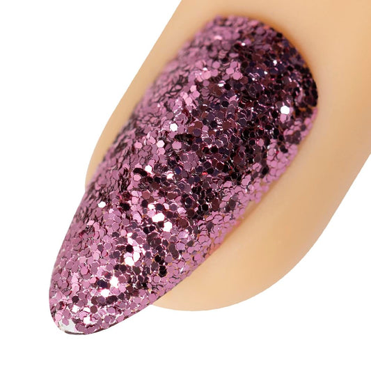 Young Nails Art Glitters - Premium Loose Nail Glitter Powder for Acrylic Nails & Gel Nails, Nail Sequins, Nail Sparkles, Nail Art Powder, Fine & Chunky Glitter, Durable, Roomies Reunion, 1 oz
