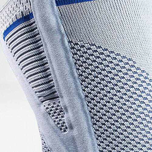 Bauerfeind - GenuTrain P3 - Patella Knee Support - For Misalignment of the Kneecap - Right Knee - Size 4 - Color Titanium