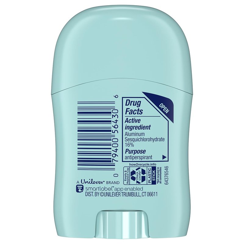 Degree Advanced Antiperspirant Deodorant, Shower Clean 3-Pack – Travel Deodorant for Women, 72H Protection, 0.5 Oz Ea