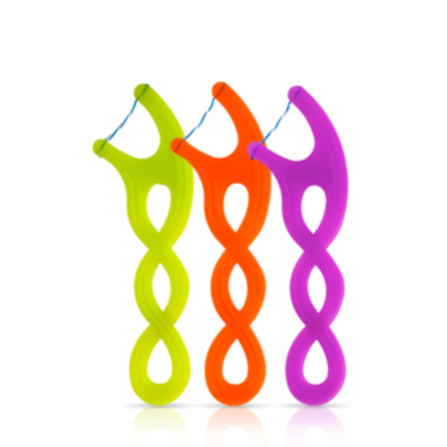 GUM Crayola Twistables Kids Flossers with Fluoride - Designed for Little Hands - Three Fun Fruit Flavors - Easy to Use Kids Floss Picks for Children Ages 3+, 75 ct (4pk)