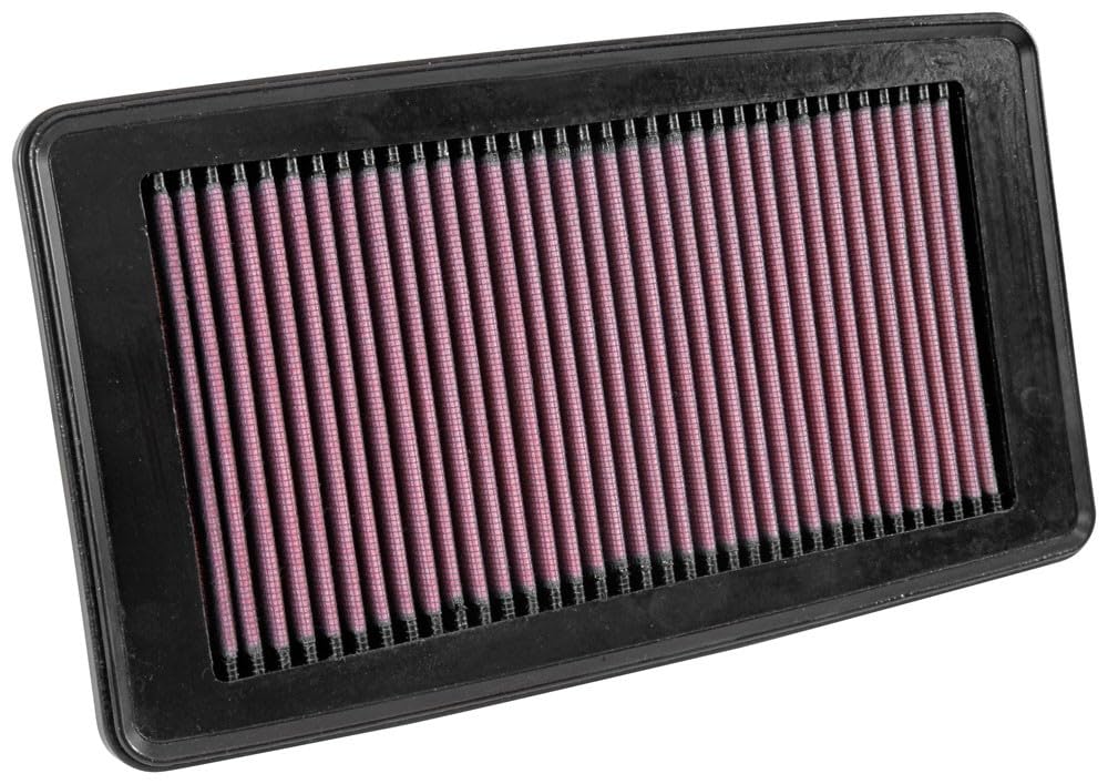 K&N High-Flow Original Lifetime Engine Air Filter: Increase Power: Premium, Washable: Compatible with 2016-2025 Acura/Honda: MDX, TLX, Odyssey, Pilot, Passport, Ridgeline, 33-5041