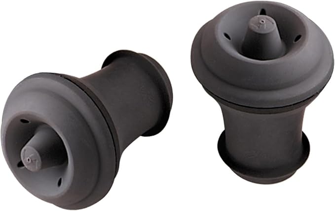 Vacu Vin Wine Saver Vacuum Stoppers â Airtight Seal for Opened Wine Bottles â Preserves Wine Freshness Up to 10 Days â Food Grade Rubber â Easy to Use Perfect for Every Occasion â Set of 10 â Gray