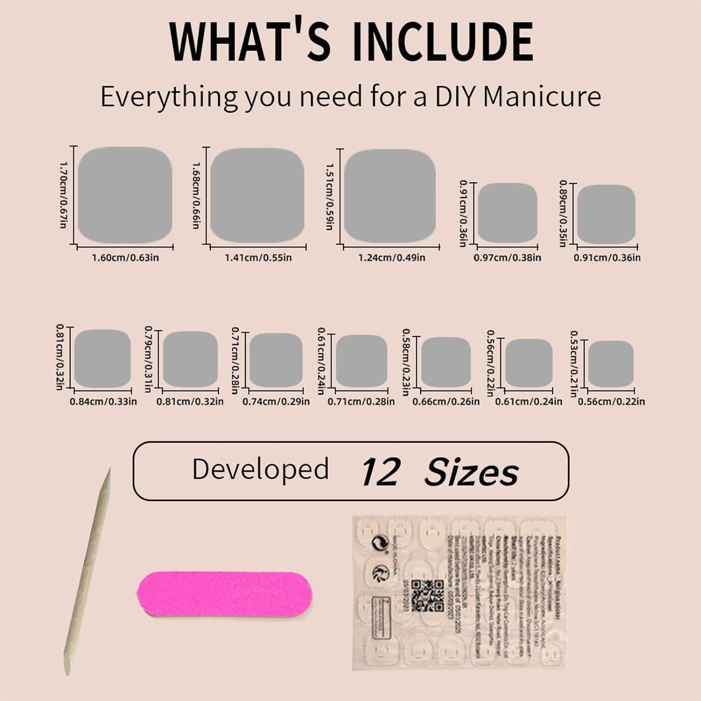 Ombre Press on Toenails Flower Fake Toenails French Tips False Toenails with Rhinestone Designs Glue on Toenail Floral Full Cover Reusable Nude Acrylic Toenail Press ons for Women Manicure 24Pcs