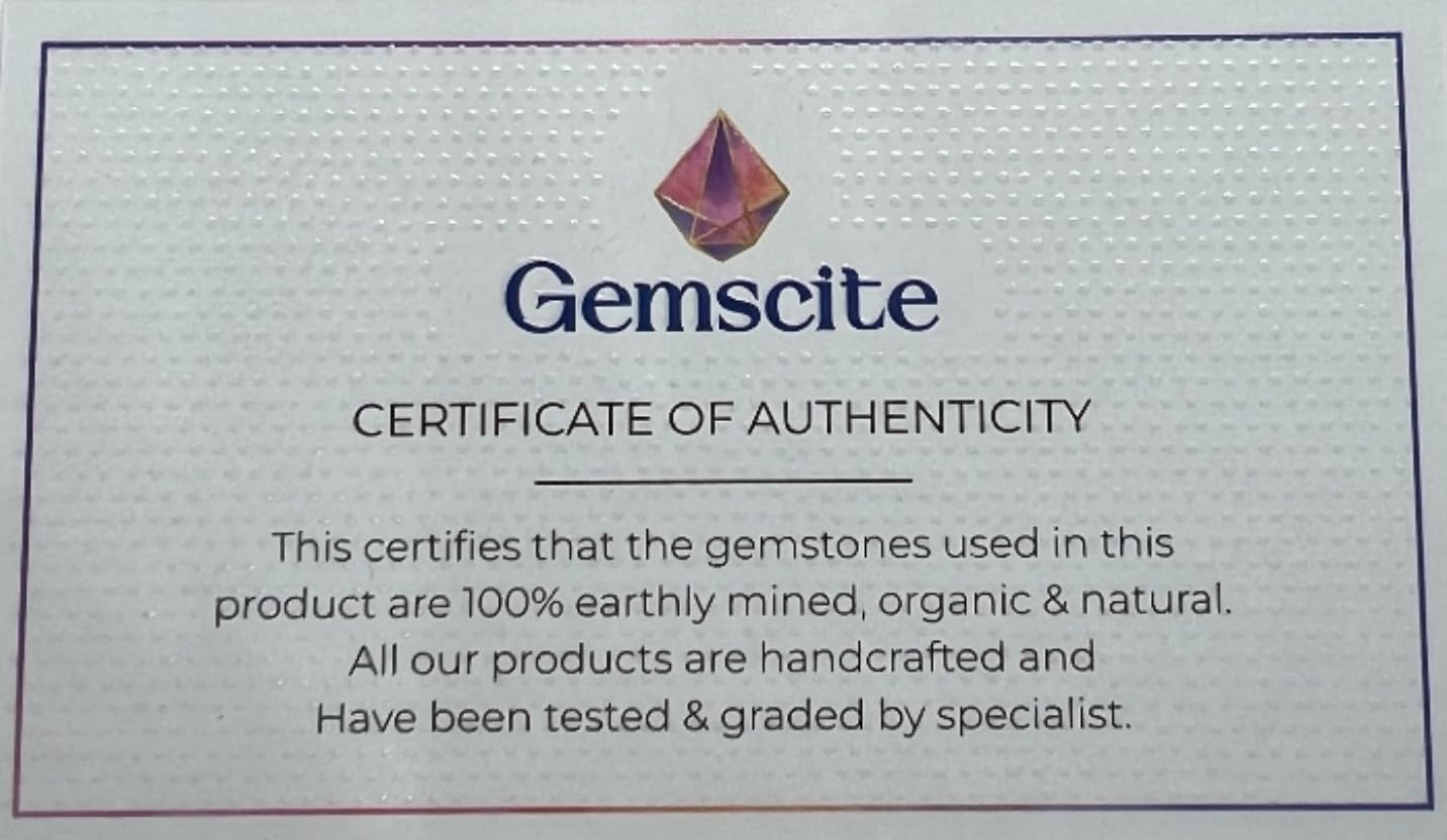 GEMSCITE Natural Moon Stone 50-55 mm Gemstone Ball Sphere with Stand Hand Carved Crystal Altar Healing Devotional Focus Spiritual Chakra Cleansing Metaphysical Gift for Men Women from India