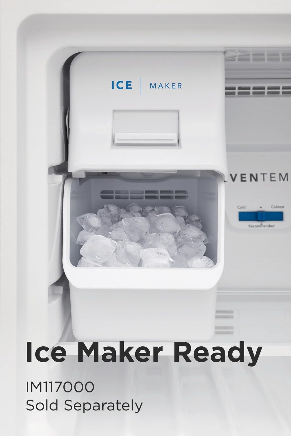 Frigidaire FFHT1835VW 30 in. 18.3 cu. ft. Top Freezer Refrigerator, Garage Ready