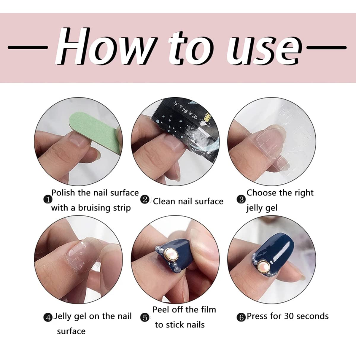 YKLWNN 24Pcs Pink Press on Nails Long Square Fake Nails with Cute Nails Rhinestones Design Acrylic Glue on Nails Full Cover Y2K False Nails Pink Artificial Nails for Women Girls Nail Decoration