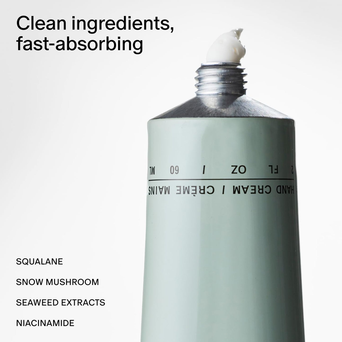 Salt & Stone Hand Cream for Women & Men | Hydrates, Nourishes & Softens Skin | Restores Dry Cracked Hands | Fast-Absorbing | Cruelty-Free & Vegan | Neroli & Basil 2 fl oz