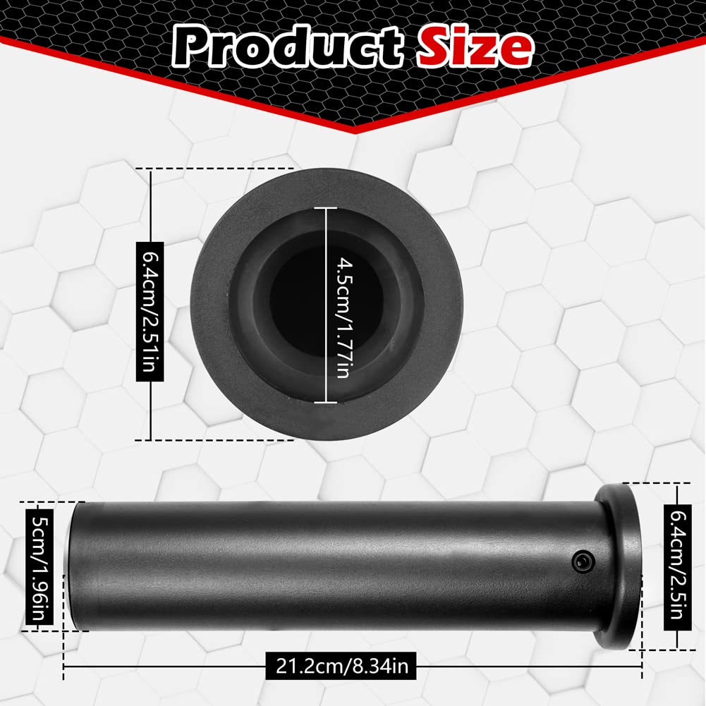 Abnaok Olympic Adapter Sleeve - Converts 1" Standard Weight Plate Posts to 2"" Olympic Weight Plate Posts"