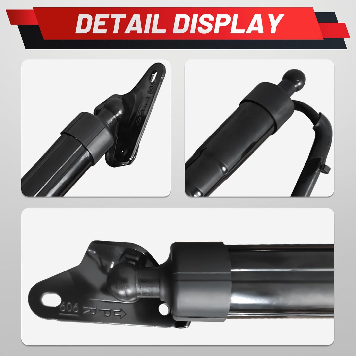 6892009010 6891009010 Upgraded Rear Tailgate Power Lift Support Shock Strut Compatible with Toyota RAV4 Limited XLE SE 2013-2018 Liftgate Actuator Electric Hatch Lift Struts 1 Pair
