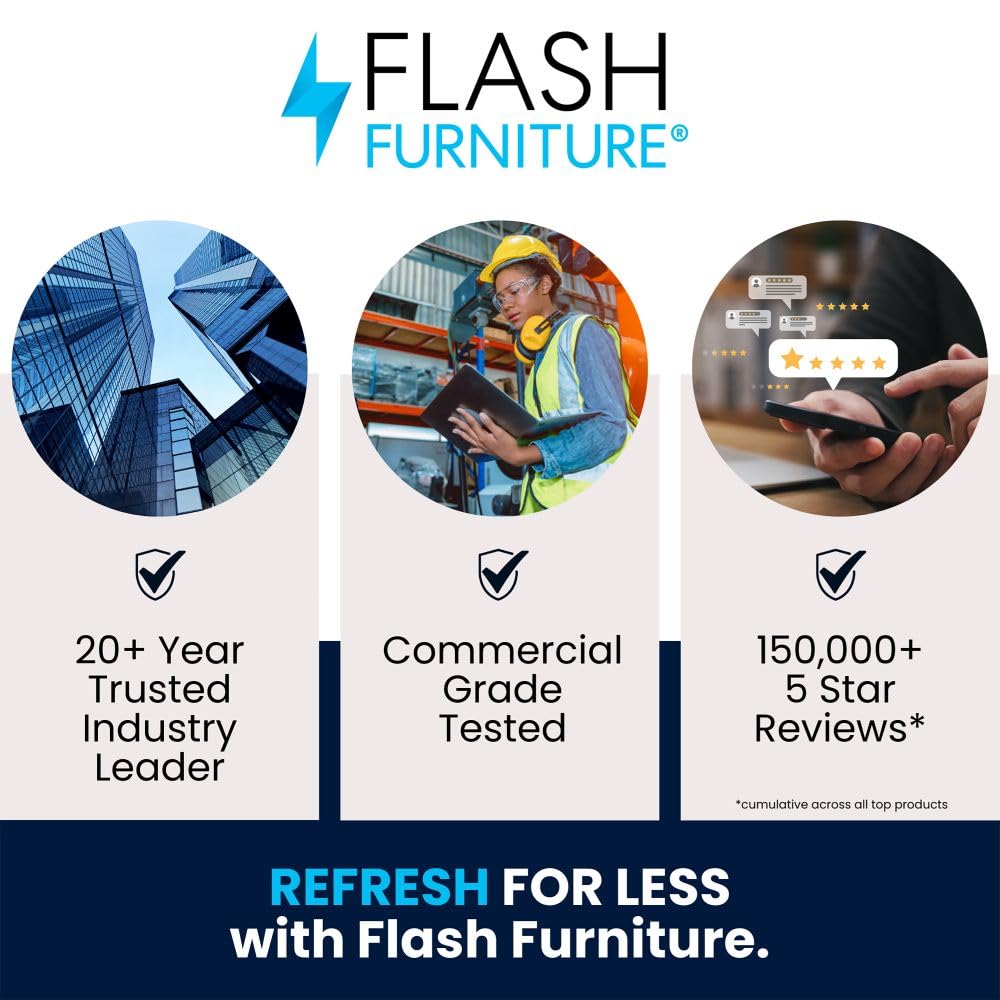 Flash Furniture 24''W x 48''L Rectangular Grey Thermal Laminate Activity Table - Standard Height Adjustable Legs