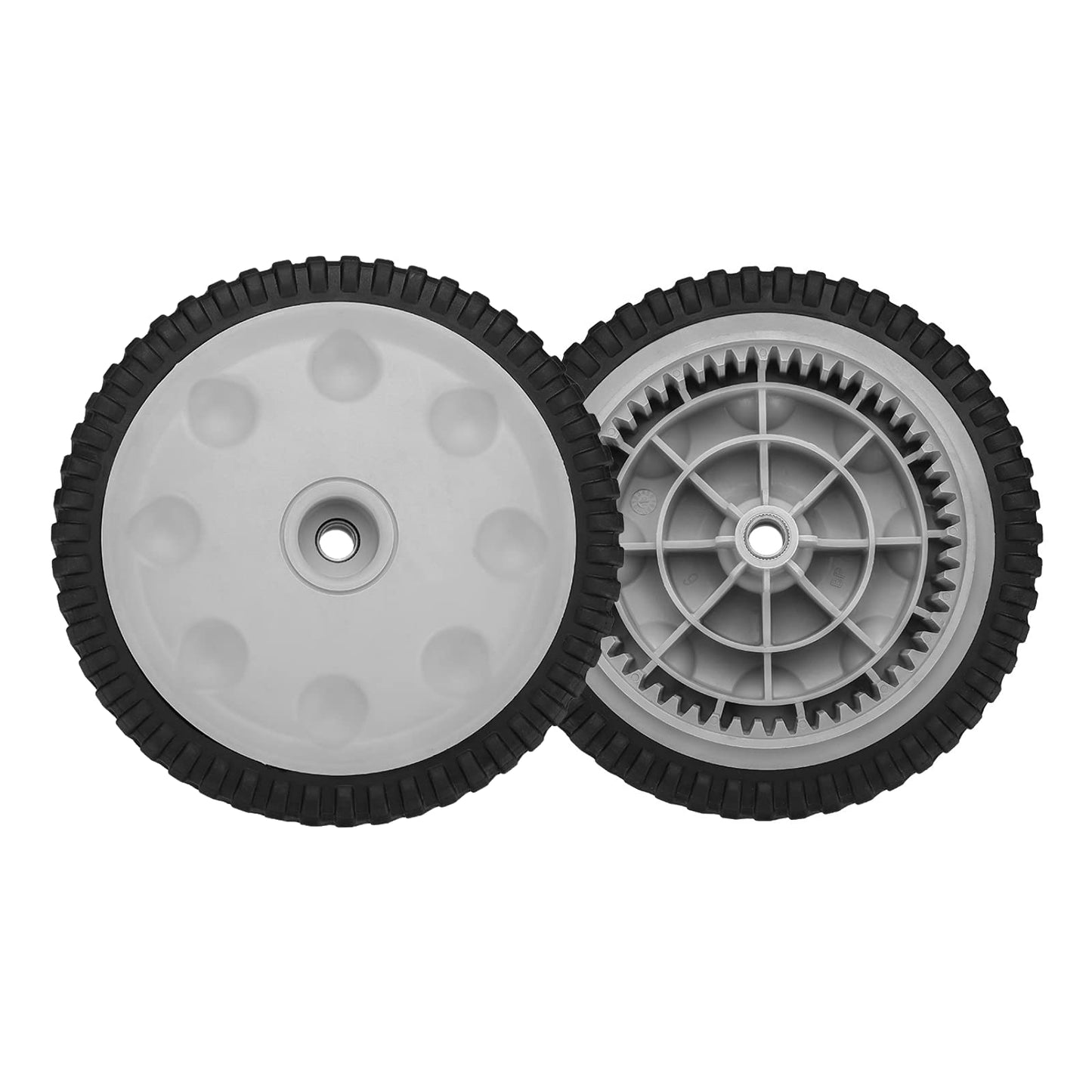 Fourtry Front Drive Wheels Fit for Troy Bilt Lawn Mower - 734-04018C Wheels Fit for MTD Snapper Troy Bilt Tuff-Cut 210 TB210 TB230 TB240 Self Propelled Mower, Replace 734-04018A 734-04018B, 2 Pack