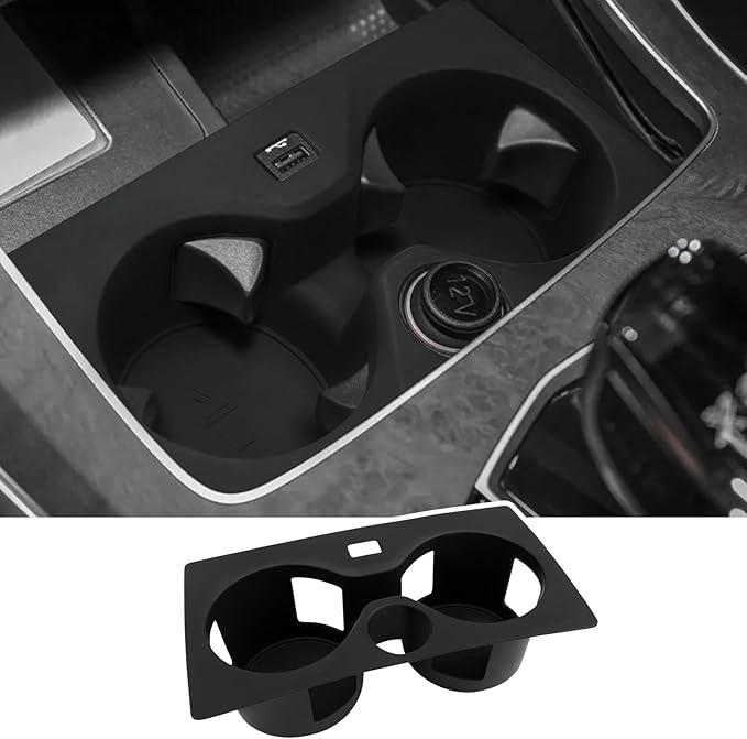 Cup Holder Coaster Fit for 2019-2023 BMW X5 Accessories Cup Holder Mat Pad Inserts Interior CupHolder Liner for 2023 BMW X5(for BMW X5)