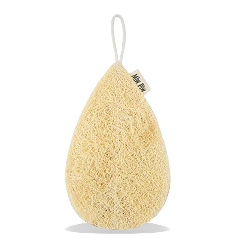 Miw Piw Natural Loofah Dish Sponge Pack 3 Vegetable Scrubber for Kitchen -100% Biodegradable Compostable Dishwashing Scouring Pad Zero Waste Plastic Free Eco Friendly Sustainable